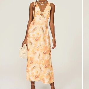 Significant Other Libby Maxi Dress In Painted Poppy US 2 AUS 6 small REVOLVE